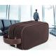 Double Zipper Pockets Promotional Toiletry Bag Luxury For Business Travel