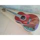 Wine red 39 inch 000 style acoustic guitar,Real Abalone inlays,Ebony fingerboard,Solid spruce top acoustic guitar