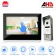 apartment video door bell 7 Inch Sensor's Button AHD960P Video Door Phone,high quality intercom system