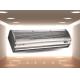 White Low Wind Resistance Electric Warm Air Curtain Heater 180cm / 150cm