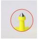 Yellow Color Livestock Ear Tags TPU Material Not Easy To Fall Off ISO9001