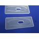 Round Precision Glass Machining Custom Thickness Plate Type Heat Resistant