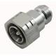 Straight RF Coaxial Connector 4.3/10 Male Connector to N Type Female Adapter