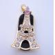 Customized 16g 64g  Eiffel Tower Tour Eiff  Jewelry USB Flash Drive memory for  necklace
