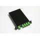 LGX PLC Splitter Box With SC APC Simplex Fiber Optic Adapters