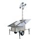 Lighting Solution Solar Light Tower With 7m Electric Mast For Illuminating Sports Field