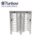 DC Brushless Automatic Stainless Steel Turnstiles 35 Persons / Min Transit Speed