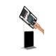 touch screen kiosk stand touch screen kiosk  lcd display dual touch screen totem
