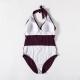 Summer Beach Casual Polyester Swim Suit Bikini Backless Bathing Suits