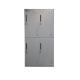 Narrow Side Staff Room Lockers Colorful Clothes Locker With Metal Rods