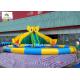 Elephant PVC Inflatable Water Park With Swimming Pool For Kids 1 Year Warranty