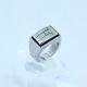 FAshion 316L Stainless Steel Ring With Enamel LRX288