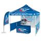Customized Advertising Folding Tent Waterproof / Promotional Display Tents With Sunshade Cover