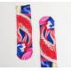 Quick Dry Colorful Picture 3D Printed Socks DTM Ground Toe Customized