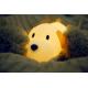 LED Cute Dog Baby Nursery Night Light For Night Feeds RoHs Approved