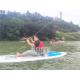 Blue 305x76x10cm Inflatable Stand Up Paddle Board For Adventurer