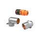 IP67 2 Pin Waterproof Straight Connector Plug , 2 Pin Right Angle Battery Connector