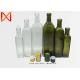 Stylish Luxury Decorative Olive Oil Bottles Various Capacity Unique Shaped