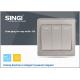 GNW56BK Long Lifespan 3 gang 2 way wall switch with led indicator light, 16A switch