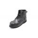 High Cut  Industrial Full Grain Leather Goodyear Welted Dress Shoes With Steel Toe