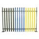 Heavy Duty Curved Top Palisade Fence Panels W Shape Customized
