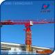 70m or 74m Boom Length 18tons 60m Freestanding Height QTP315 Flattop Topless Tower Crane