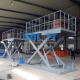 CE Approved 3m Height Portable Hydraulic Scissor Car Lift For Garage