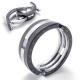 Tagor Jewelry Super Fashion 316L Stainless Steel Casting Ring PXR338