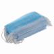 High Breathability Non Woven Face Mask , Blue Color Disposable Mouth Mask