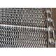 Food Grade 304 Stainless Steel Chain Link Spiral Wire Mesh Conveyor Belt 1.2m 1.5m 1.8m Width