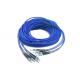 4 Cores Armored Fiber Optic Patch Cord ST to ST Rodent Resistant