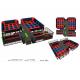 440M2 Red & Blue Color Style Amusement Bungee Park Equipment/ Big Trampoline Park In India