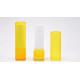 4.8g Cosmetic Round Lip Balm Tubes Hot Stamping Surface For Lip Gloss