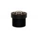 1/2.7 1.75mm F2.4 16MP M12x0.5 mount 130degree wide angle non distortion lens
