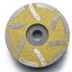 Customized Support OEM Metal Bond Diamond Angle Grinder Cup Wheel for Stone Polishing