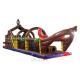 Large Size Inflatable Sports Games Inflatable Pirate Ship Obstacle Course