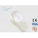 Anti Slip Non Woven Slippers White Color Closed Toes Type For Hotels