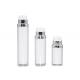 Double Wall PP Airless Bottle Skincare Lotion Cream Vacuum Cosmetic Packaging 15ml 30ml 50ml