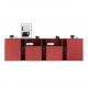 Wooden Color Code Lock File Cabinet for Modern and Functional Office Environments