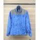 Soft Polyester Lining Blue Suede Jacket Mens Original For Us Market