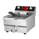 Single Tank Electric Deep Fryer for Frying Chicken and Fish in Industrial Kitchen