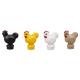 City accessories educational toy animal mini figures farm chicken chicks building blocks