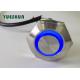 IP67 Miniature Illuminated Push Button Switch Stainless Steel Body High Power Efficiency