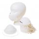Comfortable KN95 Protective Mask White Respiratory FFP2 Anti Dust Cup Mask
