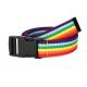 Rainbow Stretch Stretch Fabric Belt 3cm Nylon Duty Belt