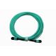 Multimode OM3 MPO Fiber Trunk Cable 12 Fiber Female Type A  LSZH