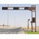 Steel Double Post Sign Support System Traffic Signal Poles