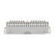 Phosphor Bronze 10 Pair Krone Module ABS 0.5um 1.25um 5um Silver Plating