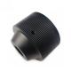 Smooth Finishing CNC Turning Thread Product With Hard Anodized Black Color