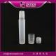 SRS hot sale 12ml plastic roller ball bottle with three metal ball for face massage